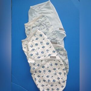 3 set Velcro Baby Swaddles